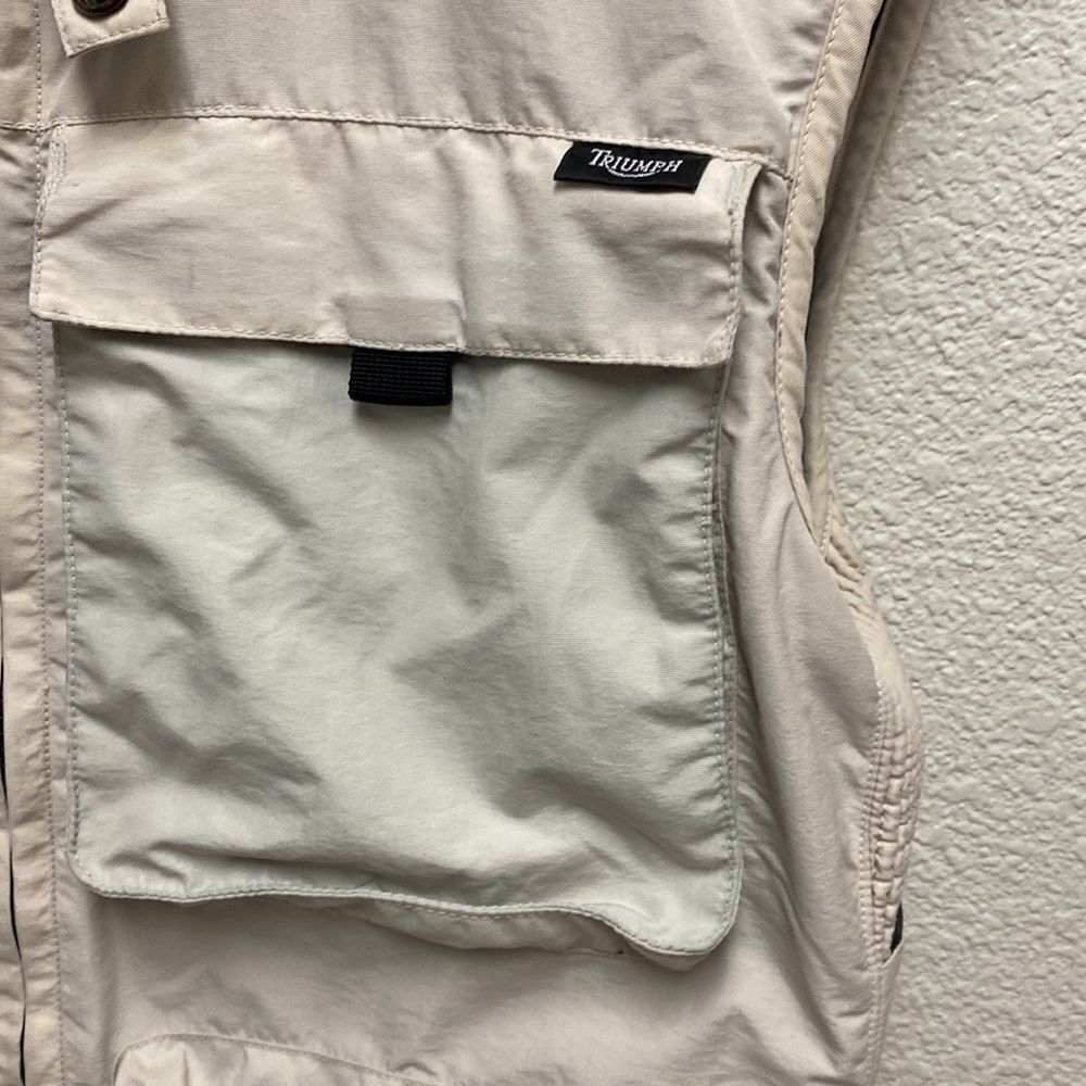 Triumph Motorcycles Zip Vest Small - Picture 4 of 7